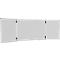 Tableau pliant Legamaster UNITE PLUS, magnétique, 5 surfaces d'écriture, L 1500/3000 x P 13,4 x H 1000 mm, acier céramique émaillé, blanc